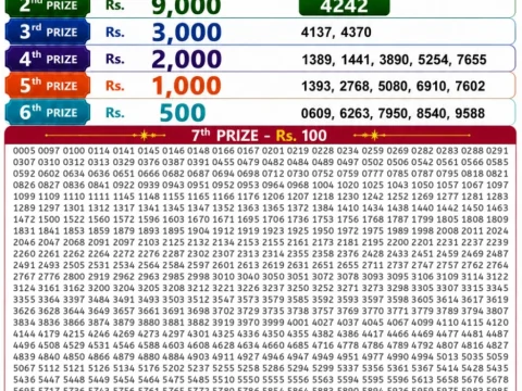 Punjab State Dear 50 Lottery 6:30pm Result 31.07.26